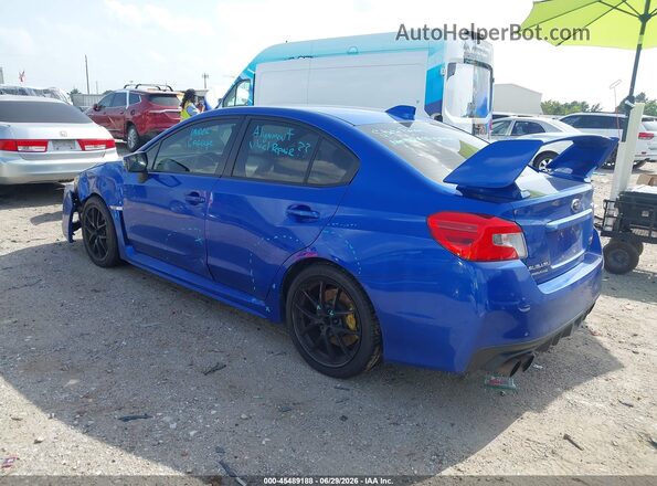 JF1VA2E67L9818696 2020 SUBARU WRX STI Blue Tył lewy