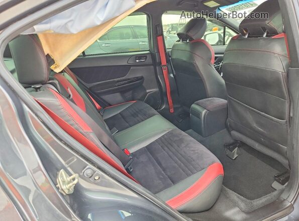 JF1VA2E69M9812657 2021 SUBARU WRX Gray უკანა სავარძლების ხედი