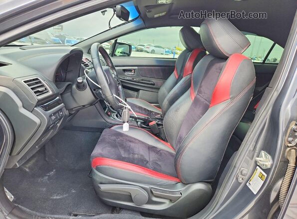 JF1VA2E69M9812657 2021 SUBARU WRX Gray წინა სალონის ხედი