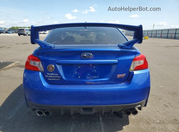 JF1VA2M60G9802007 2016 SUBARU WRX Blue Vista trasera