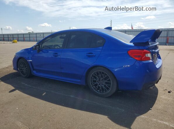 JF1VA2M60G9802007 2016 SUBARU WRX Blue Trasero izquierdo