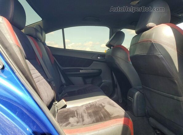 JF1VA2M60G9802007 2016 SUBARU WRX Blue Vista de los asientos traseros