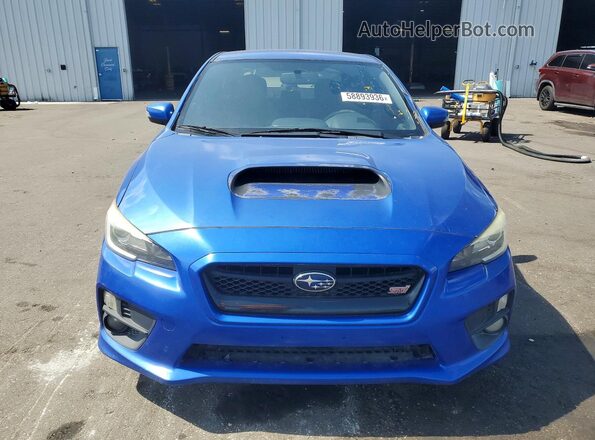 JF1VA2M60G9802007 2016 SUBARU WRX Blue Vista frontal