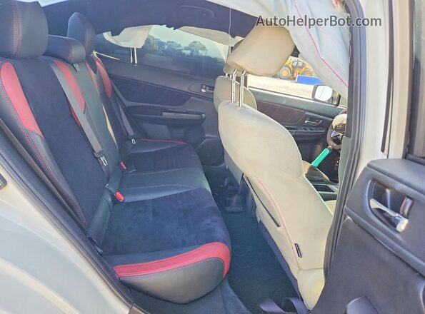 JF1VA2M64G9819070 2016 SUBARU WRX Белый Вид задних сидений