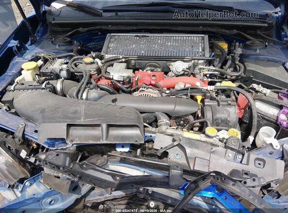 JF1VA2R69K9817929 2019 SUBARU WRX STI Blue Вид ззаду