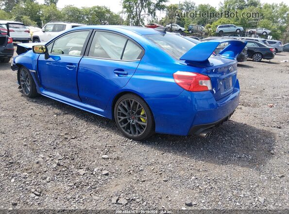 JF1VA2R69K9817929 2019 SUBARU WRX STI Blue Задня ліва чверть