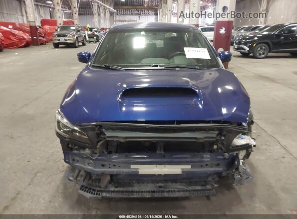 JF1VA2S68K9830231 2019 SUBARU WRX STI Blue Вид щитка приладів