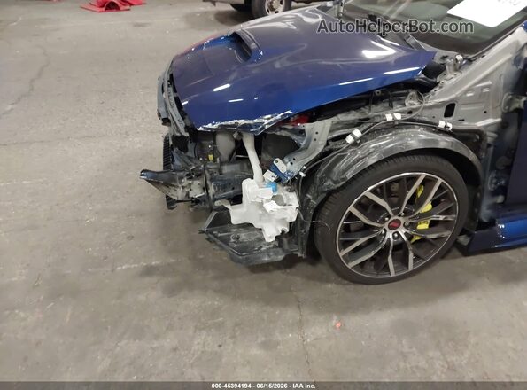 JF1VA2S68K9830231 2019 SUBARU WRX STI Blue Вид спереду