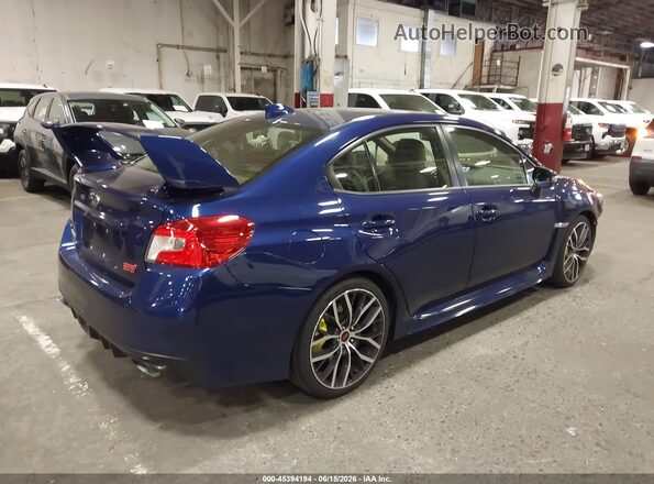 JF1VA2S68K9830231 2019 SUBARU WRX STI Blue Задня права чверть
