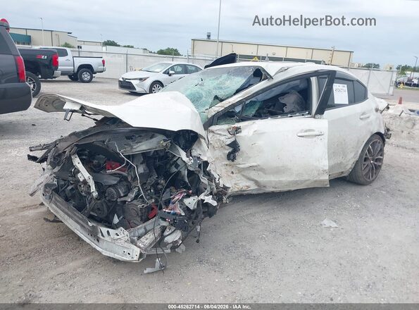JF1VA2T67M9805533 2021 SUBARU WRX STI White Առջևի ձախ երեք քառորդ տեսարան