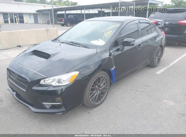 JF1VA2V60H9814464 2017 SUBARU WRX STI Black Przód lewy