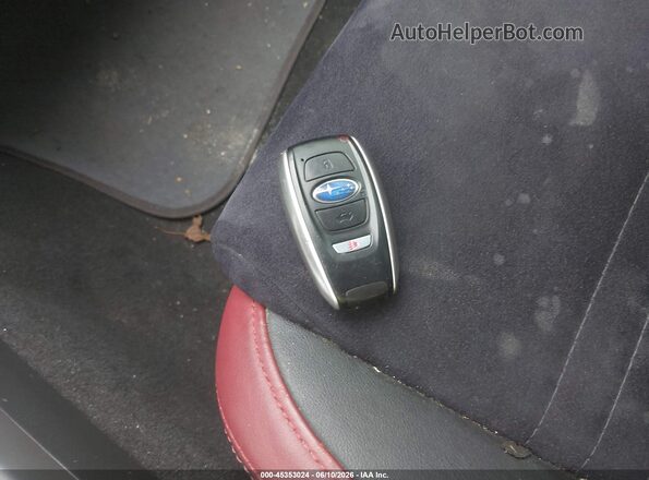 JF1VA2V60H9814464 2017 SUBARU WRX STI Black Widok deski rozdzielczej
