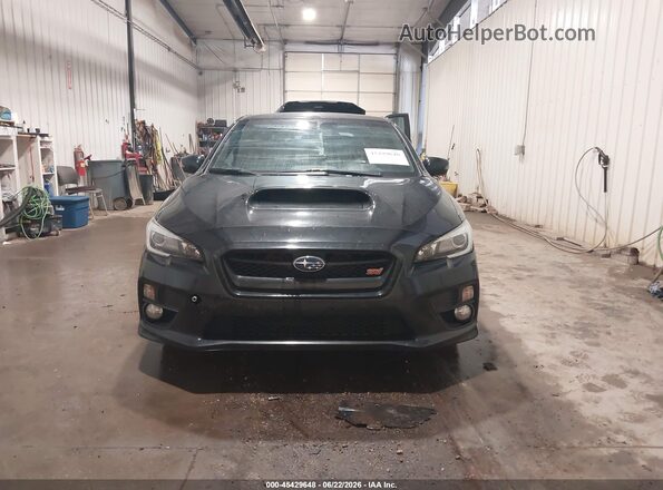JF1VA2V69G9816471 2016 SUBARU WRX STI Black Widok zestawu wskaźników