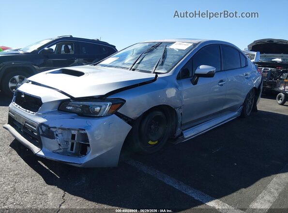 JF1VA2W60M9810679 2021 SUBARU WRX STI Silver Vista tres cuartos delantera izquierda