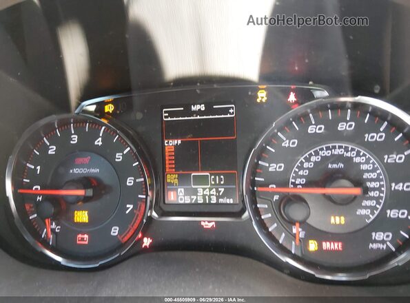 JF1VA2W60M9810679 2021 SUBARU WRX STI Silver Vista de los asientos traseros