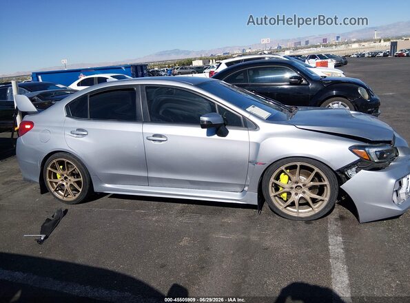 JF1VA2W60M9810679 2021 SUBARU WRX STI Silver Vista interior trasera