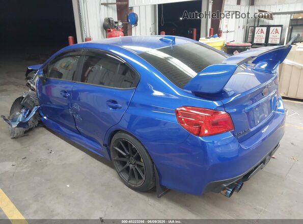 JF1VA2W63M9812989 2021 SUBARU WRX STI Blue Հետևի ձախ
