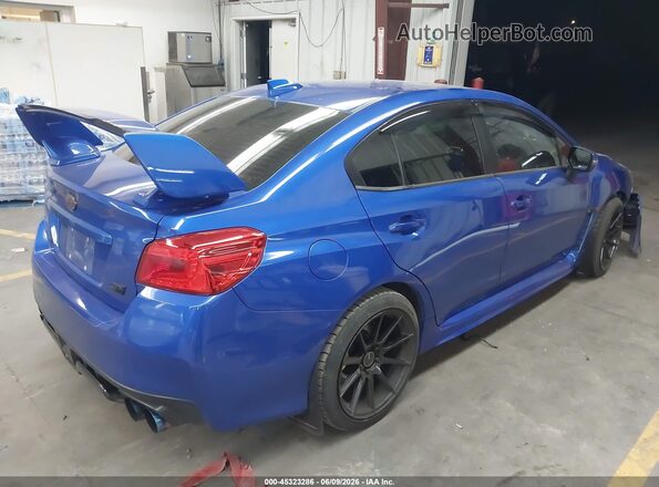 JF1VA2W63M9812989 2021 SUBARU WRX STI Blue Հետևի աջ