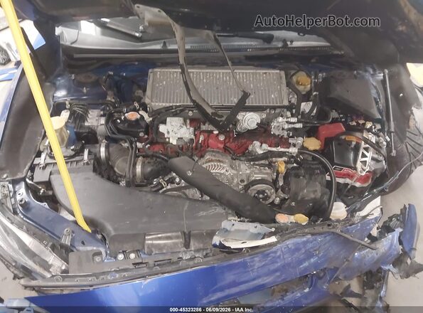 JF1VA2W63M9812989 2021 SUBARU WRX STI Blue Հետևի տեսք