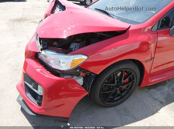 JF1VA2Z61G9835252 2016 SUBARU WRX STI Красный Вид задней части салона