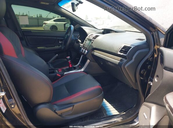 JF1VA2Z65G9811875 2016 SUBARU WRX STI Черный Вид салона спереди