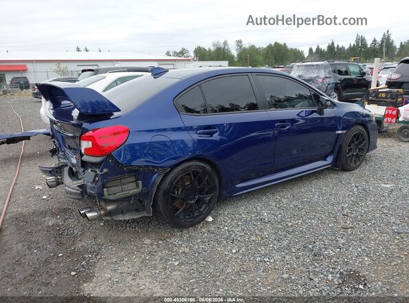 JF1VA2Z6XG9833662 2016 SUBARU WRX STI Blue Tył prawy
