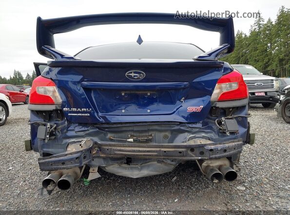 JF1VA2Z6XG9833662 2016 SUBARU WRX STI Blue Widok z przodu