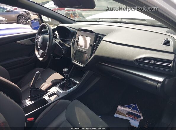 JF1VBAA64P9801597 2023 SUBARU WRX White Widok wnętrza z przodu