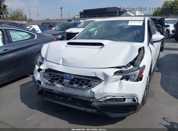 JF1VBAA64P9801597 2023 SUBARU WRX White Widok wnętrza z tyłu