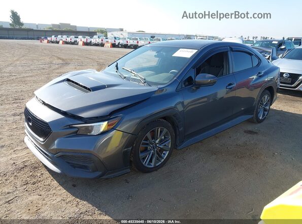 JF1VBAA65N9009536 2022 SUBARU WRX Gray Передня ліва чверть