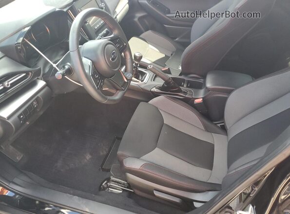 JF1VBAA67P9806597 2023 SUBARU WRX Black Սալոնի դիմացի տեսք