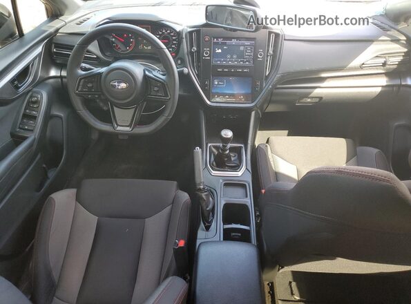 JF1VBAA67P9806597 2023 SUBARU WRX Black Առջևի վահանակի տեսք