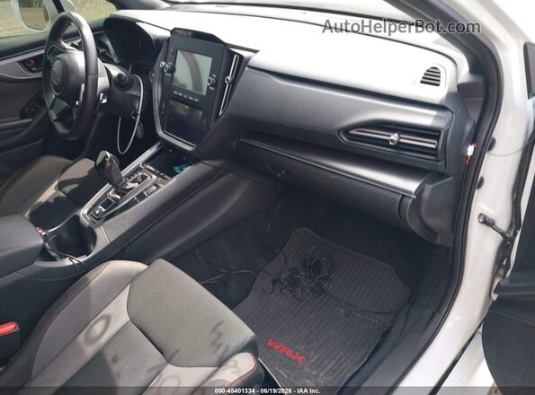 JF1VBAB62N8025830 2022 SUBARU WRX Белый Вид салона спереди
