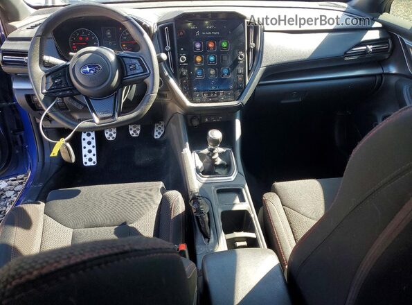 JF1VBAF60P9805820 2023 SUBARU WRX Синий Вид панели приборов