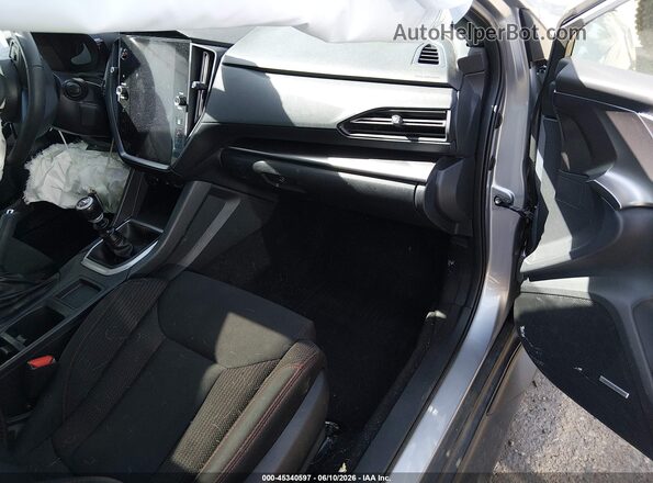 JF1VBAF60P9822116 2023 SUBARU WRX Серебряный Вид салона спереди