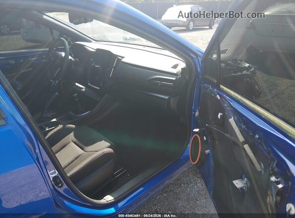 JF1VBAF62N9002701 2022 SUBARU WRX Blue Вид салону спереду