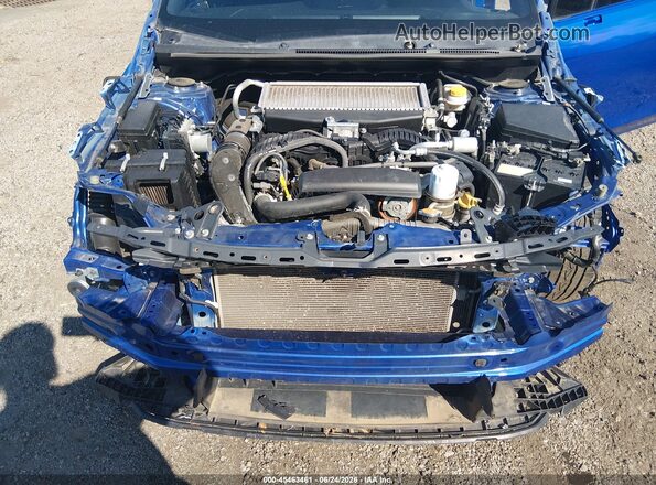 JF1VBAF62N9002701 2022 SUBARU WRX Blue Вид ззаду