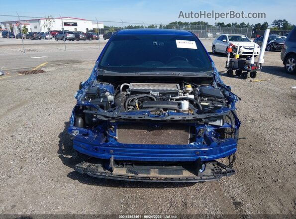 JF1VBAF62N9002701 2022 SUBARU WRX Blue Вид задньої частини салону