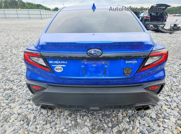 JF1VBAF63P9811403 2023 SUBARU WRX Blue Հետևի տեսք