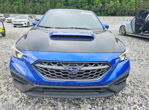 JF1VBAF63P9811403 2023 SUBARU WRX Blue Դիմացի տեսք