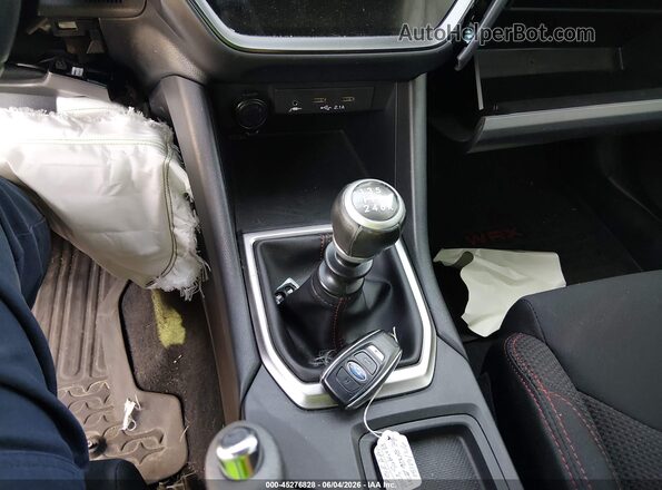 JF1VBAF64P9806288 2023 SUBARU WRX Gray Widok deski rozdzielczej