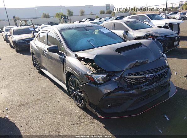 JF1VBAF64P9806288 2023 SUBARU WRX Gray Widok wnętrza z tyłu