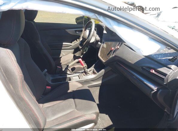 JF1VBAF66N9015001 2022 SUBARU WRX White Вид салону спереду