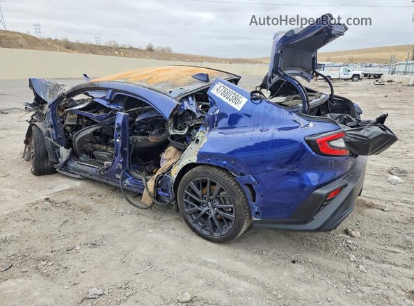 JF1VBAF68N9014660 2022 SUBARU WRX Синий Задняя левая четверть