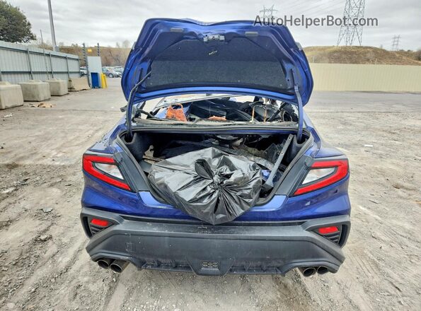 JF1VBAF68N9014660 2022 SUBARU WRX Синий Вид сзади