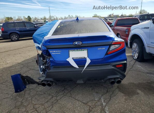 JF1VBAF6XP9802889 2023 SUBARU WRX Blue Widok z tyłu