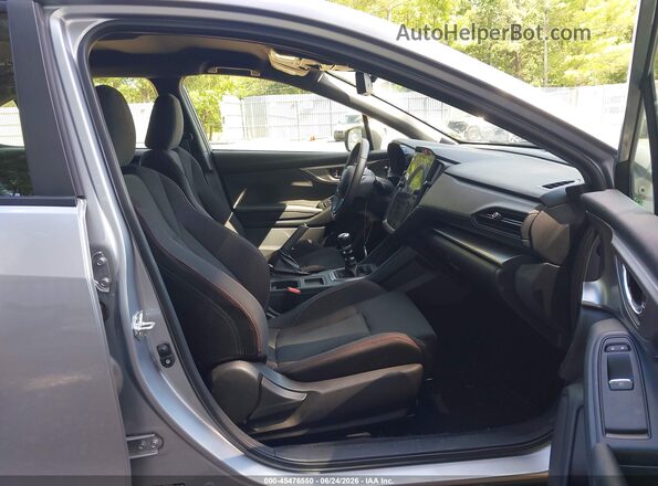 JF1VBAH60R9801279 2024 SUBARU WRX Silver Widok wnętrza z przodu