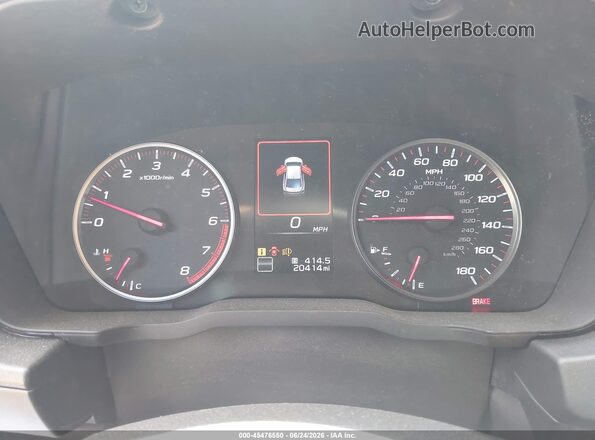 JF1VBAH60R9801279 2024 SUBARU WRX Silver Widok tylnych siedzeń