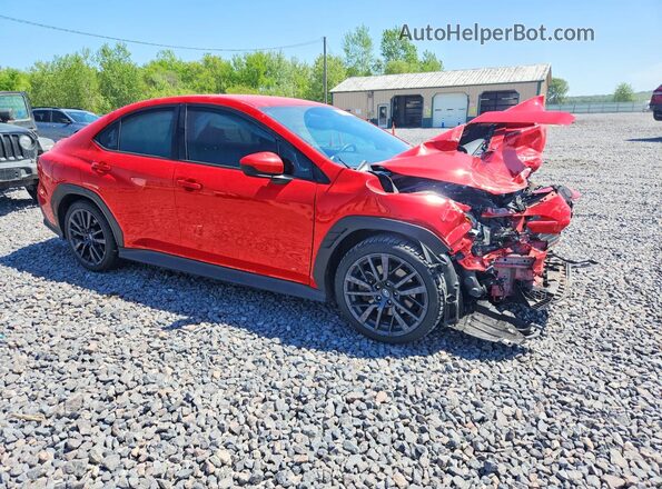 JF1VBAH60R9807907 2024 SUBARU WRX Red Przód prawy