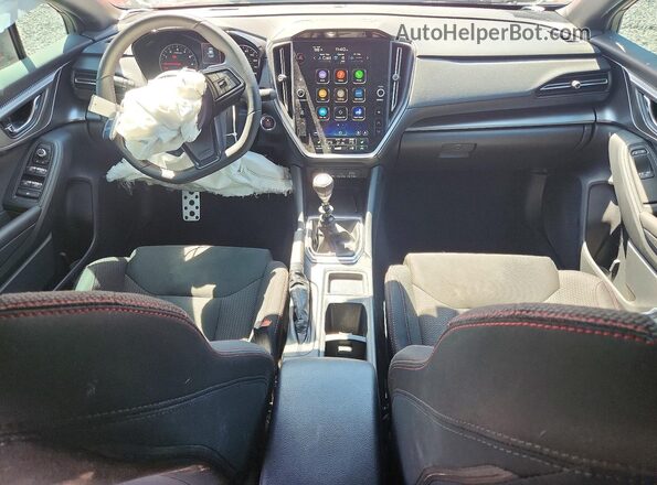 JF1VBAH60R9807907 2024 SUBARU WRX Red Widok deski rozdzielczej
